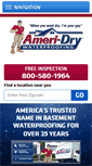 Mobile Screenshot of ameri-dry.com